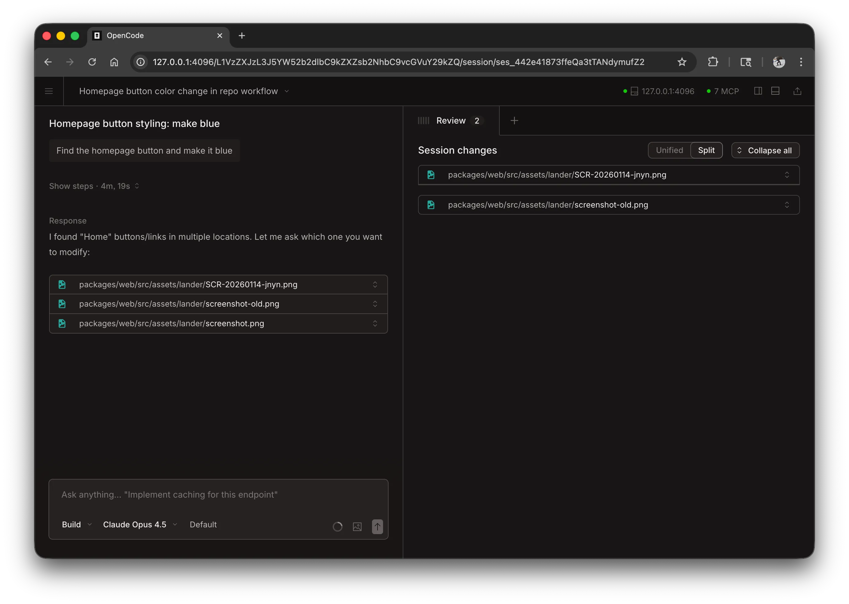 Matrix Web - Active Session